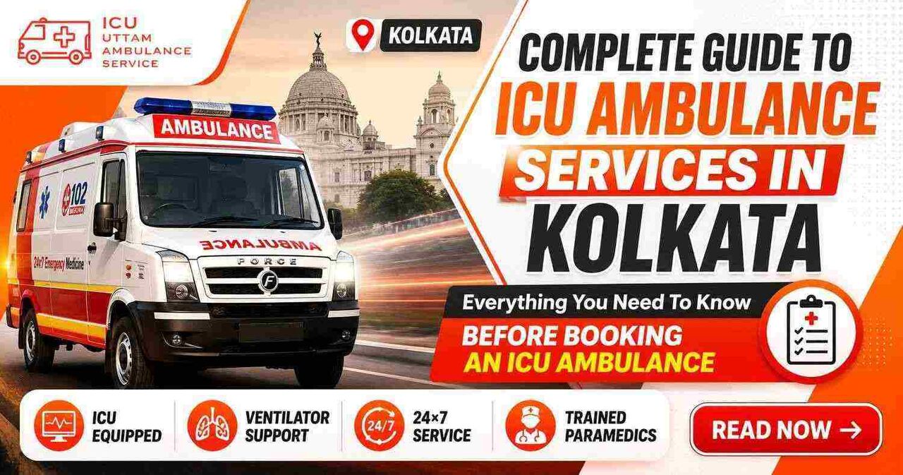 Kolkata, Medical, Reliable ICU Ambulance In Chinsurah For Critical Patient Transfers