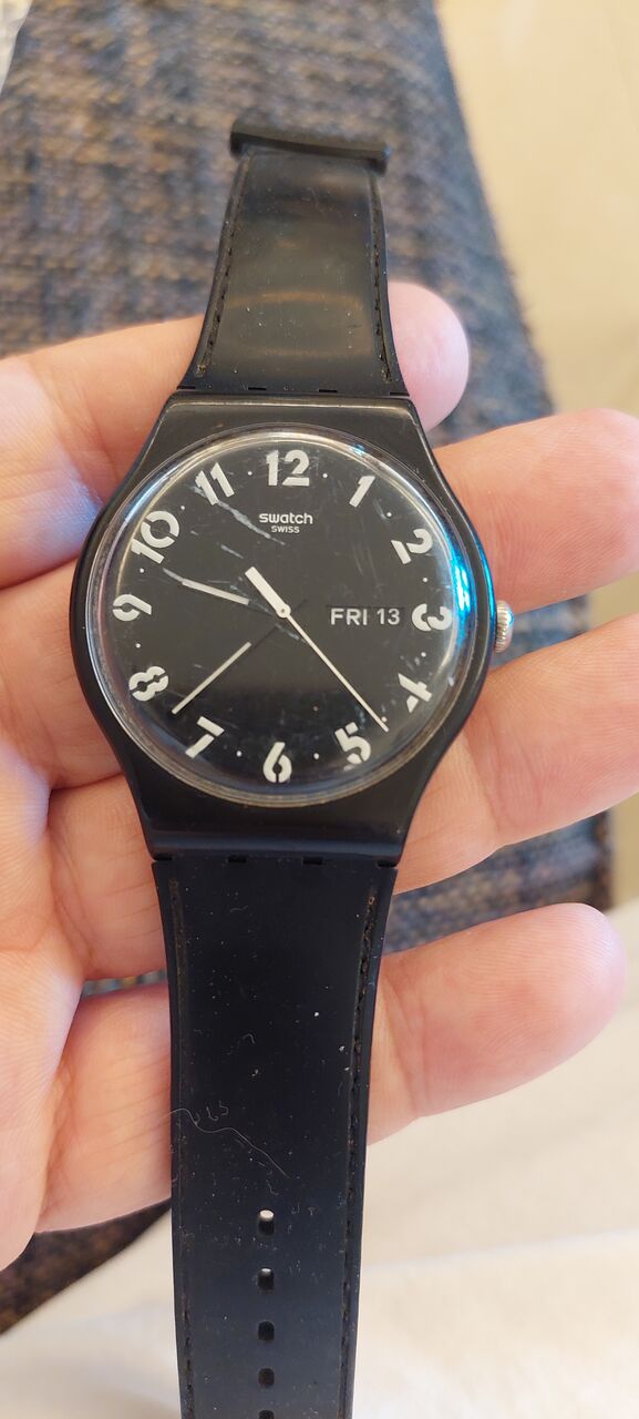 Riyadh, Watches, SAR 185,  Swatch Watch For Men Original Swiss Made 185