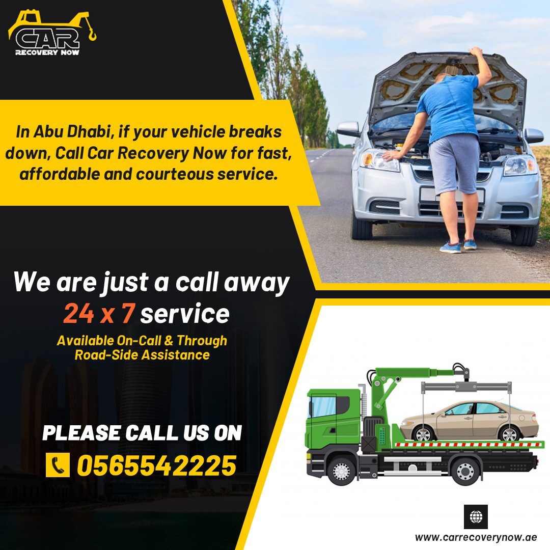 Abu Dhabi, Automotive, Car Breakdown In Abu Dhabi? Fast 24/7 Recovery Service