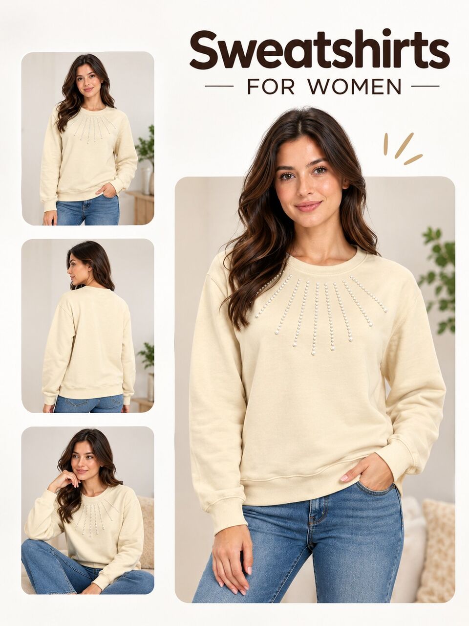 Noida, Clothing & Accessories, INR 899,  Finding The Right Cropped Sweatshirts For Women