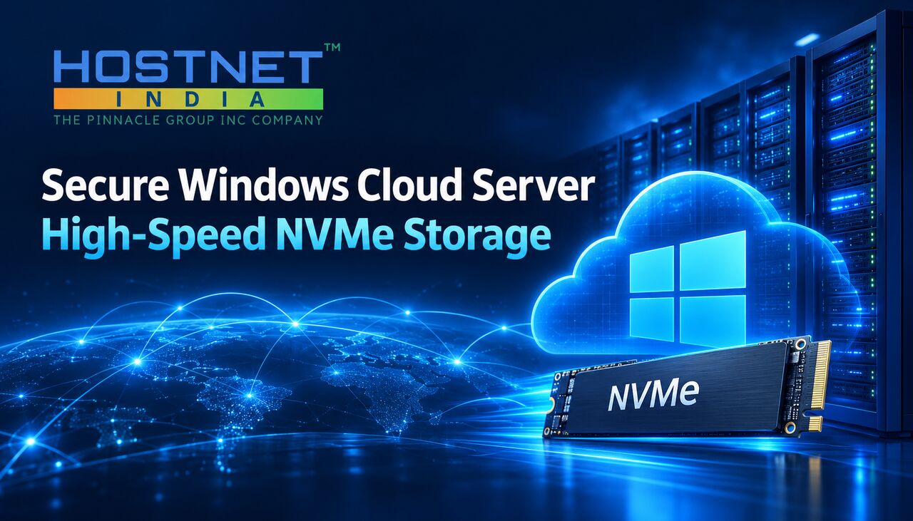 Jaipur, Technical, Secure Windows Cloud Server With High-Speed NVMe Storage