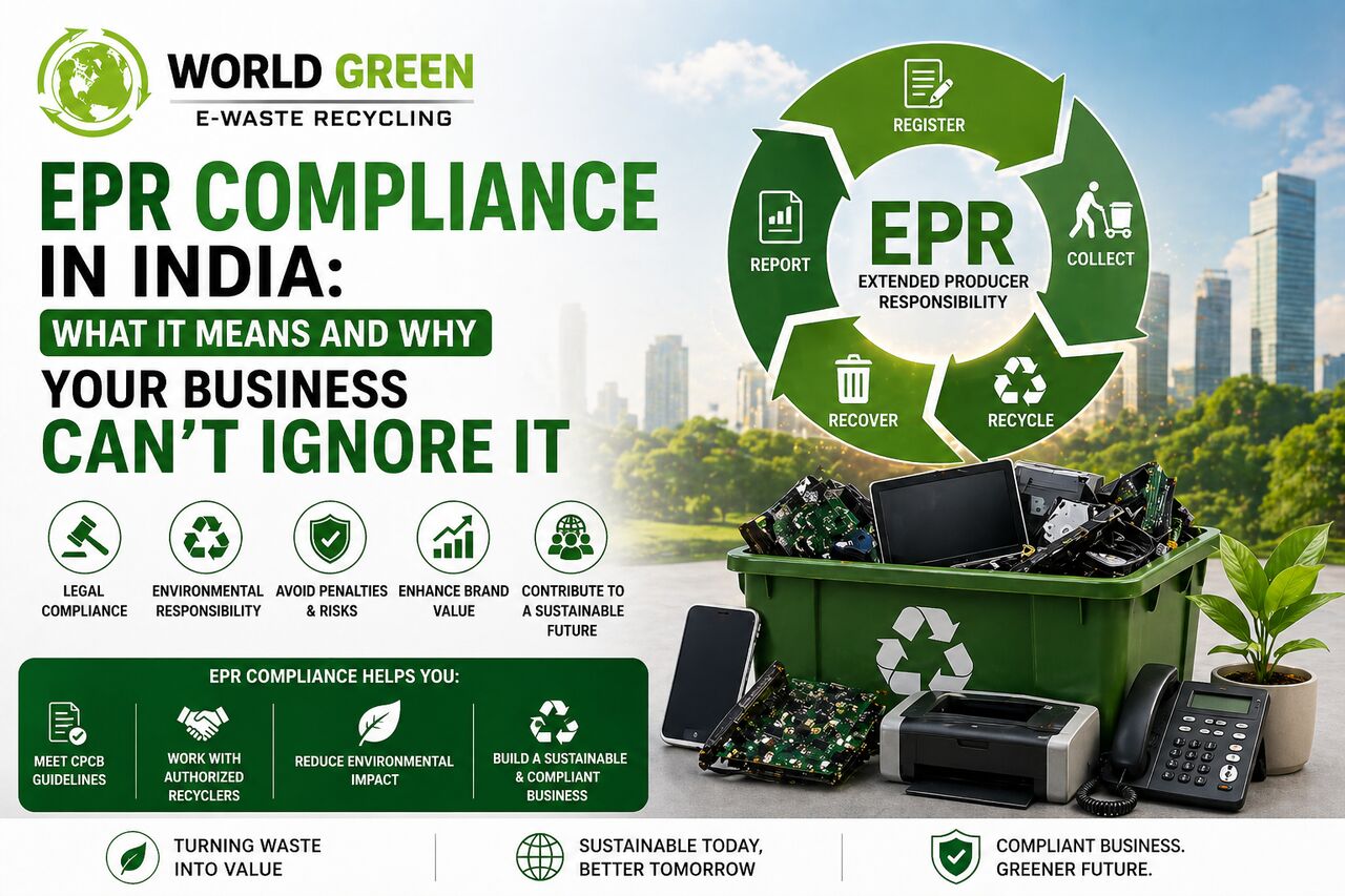 New Delhi, Business, E-waste Recycling Company In India