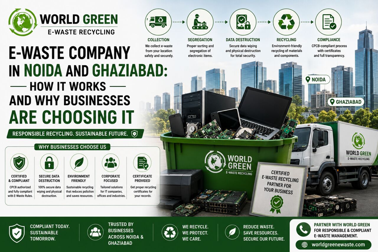 New Delhi, Business, E-waste Recycling Company In India
