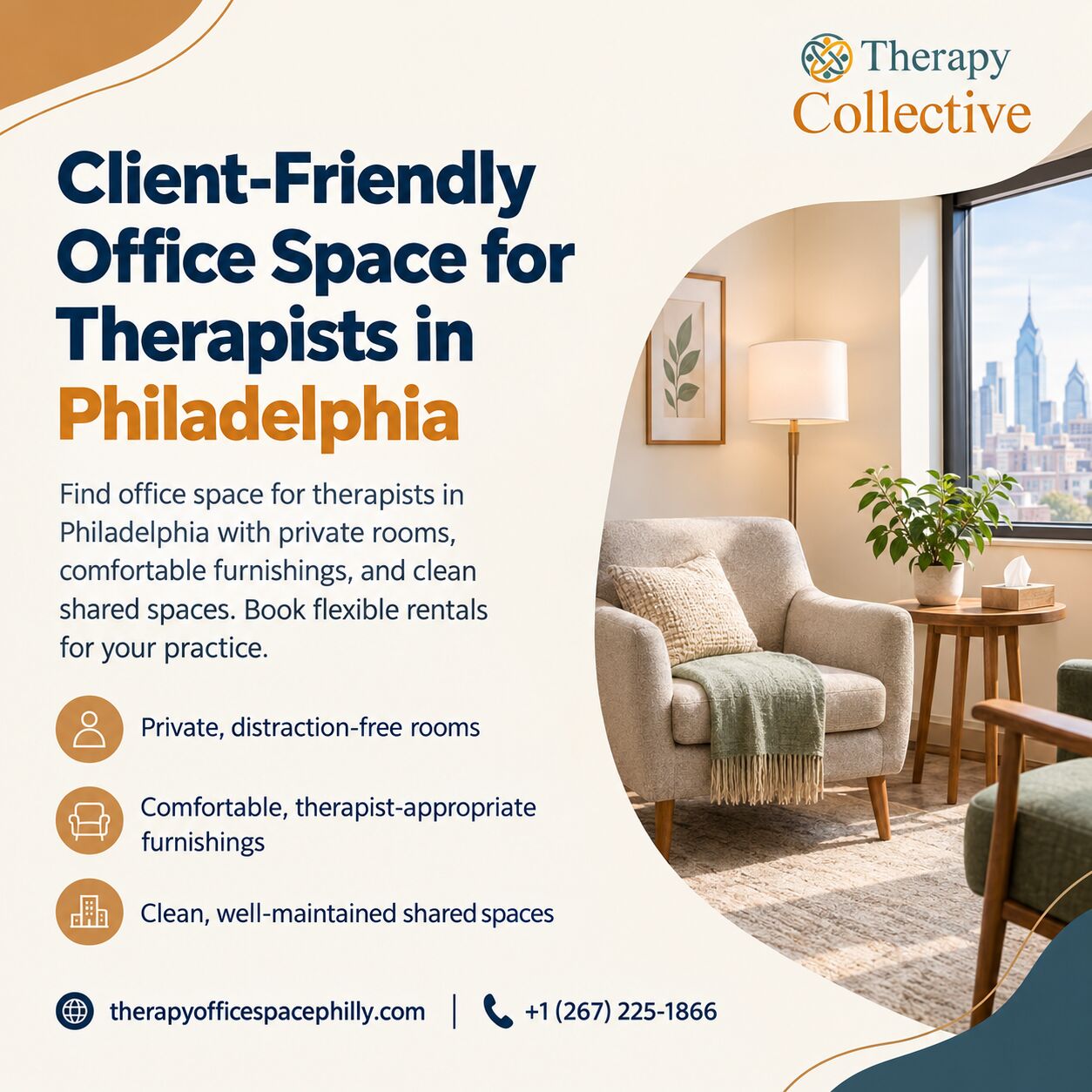New York, Business, Private Office Space For Therapists With Budget-Friendly Pricing