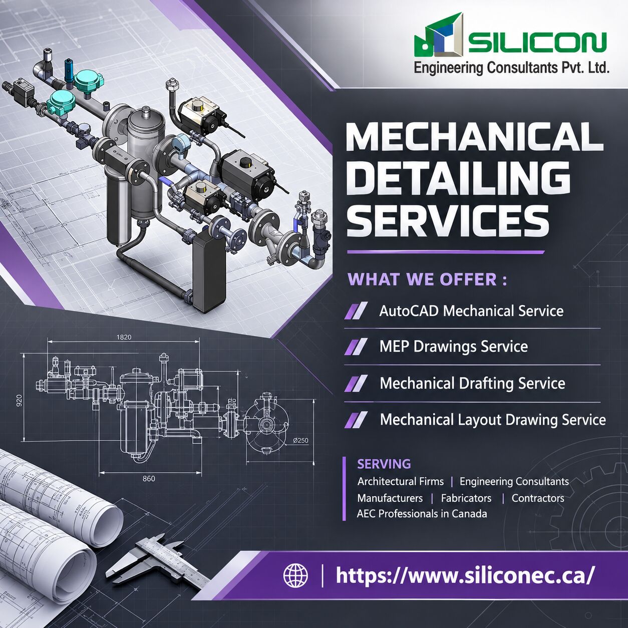 Calgary, Construction, Affordable Mechanical Drawing Services For Accurate CAD Designs