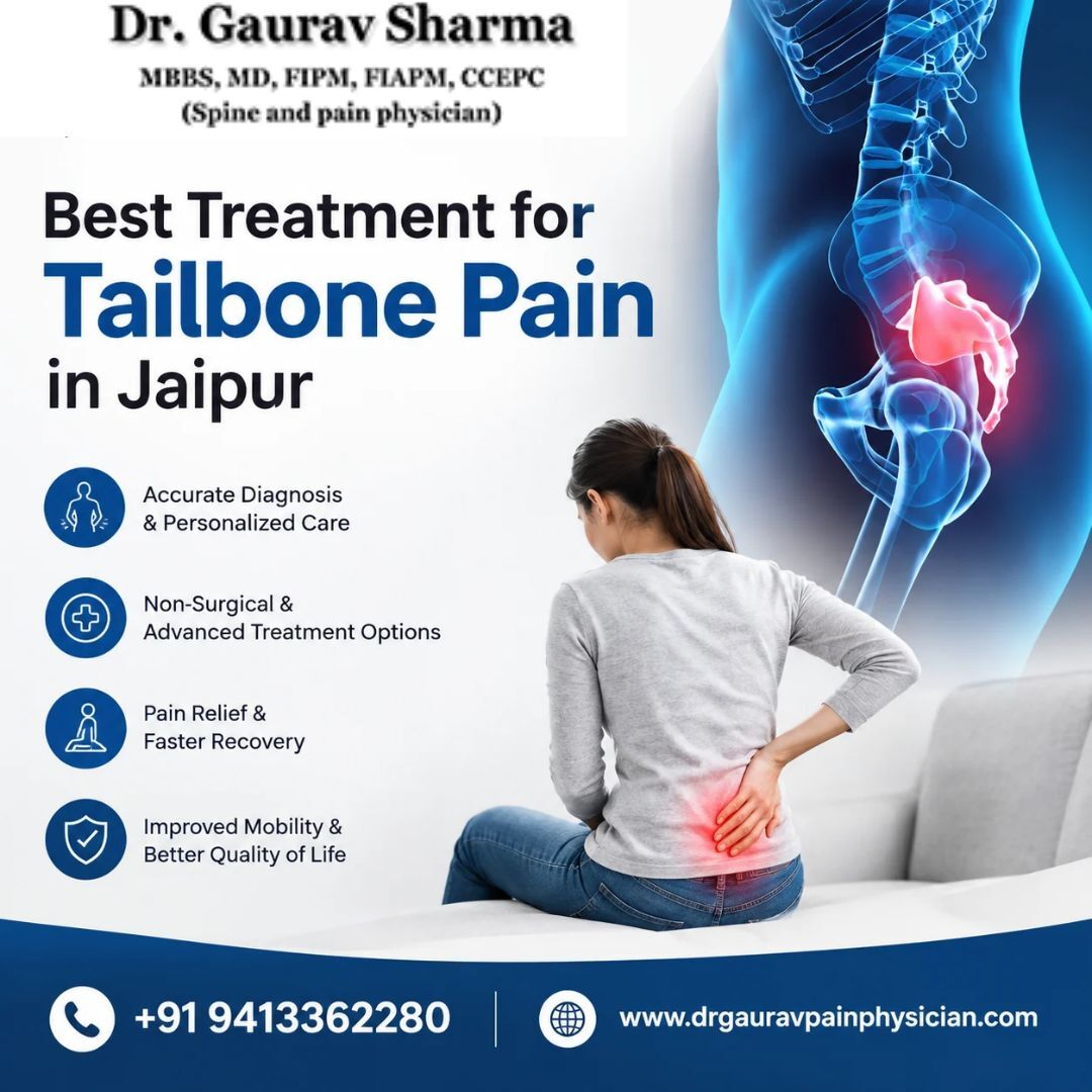 Jaipur, Health, Best Treatment For Tailbone Pain In Jaipur