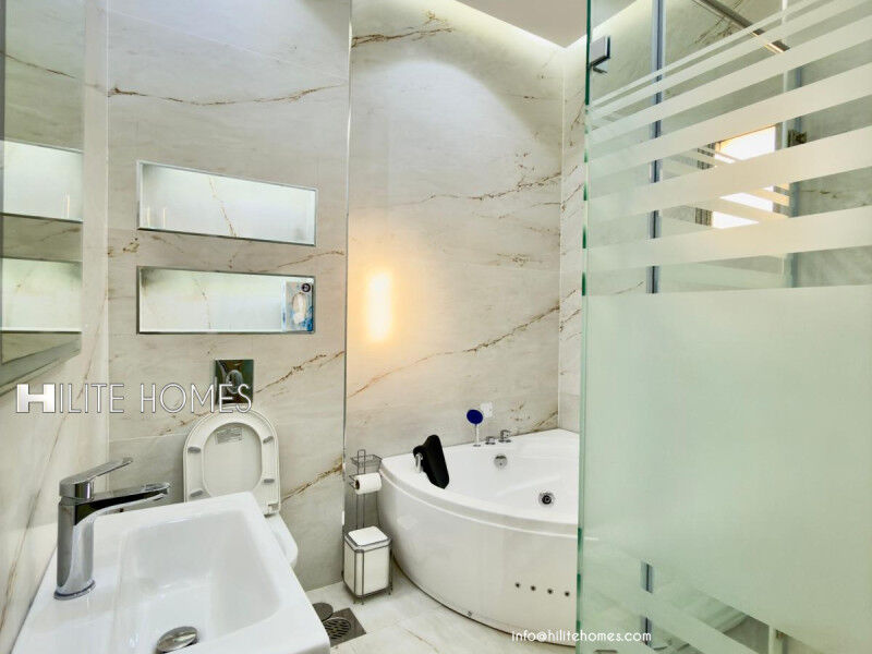 Mishref, Apartments, Flats, Houses & Villas, KWD 700/month,  Furnished,  2 BR,  Brand New Two Bedroom Floor With Spacious Roof Top For Rent In Mishref