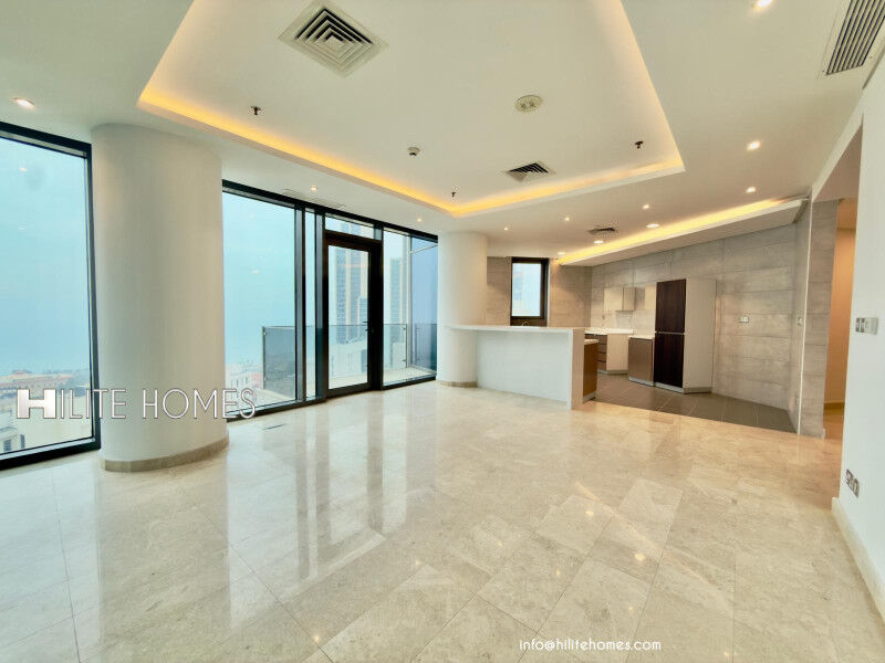 Kuwait City, Apartments, Flats, Houses & Villas, KWD 900/month,  2 BR,  Brand New Two Bedroom With Balcony Apartment For Rent, Close To Kuwait City