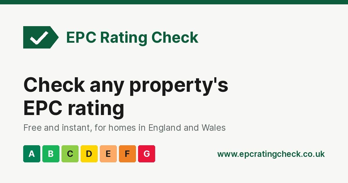 London, Real Estate, Free EPC Rating Check For UK Landlords Living Abroad