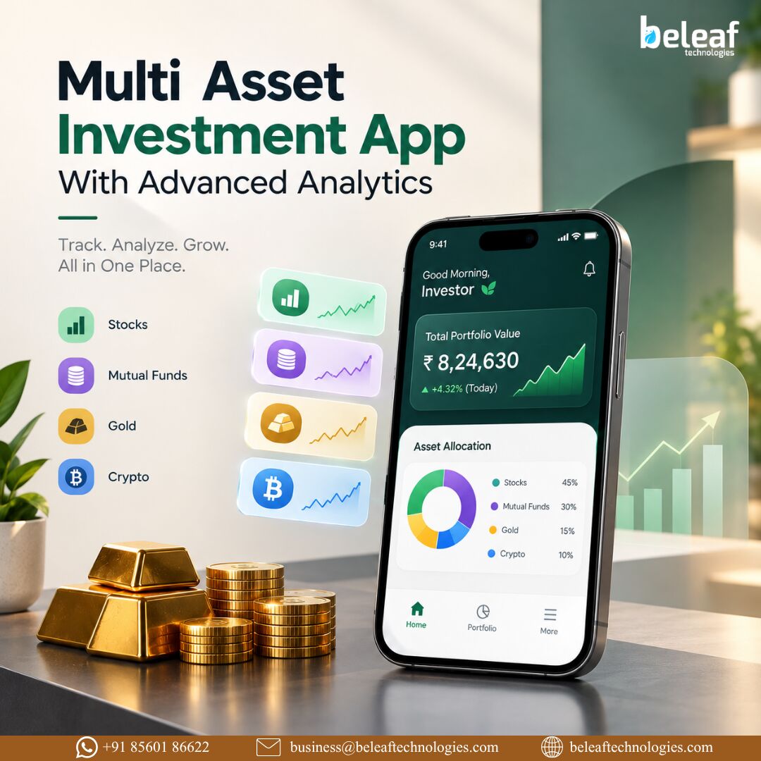 Mumbai, Financial, Multi Asset Investment App With Advanced Analytics