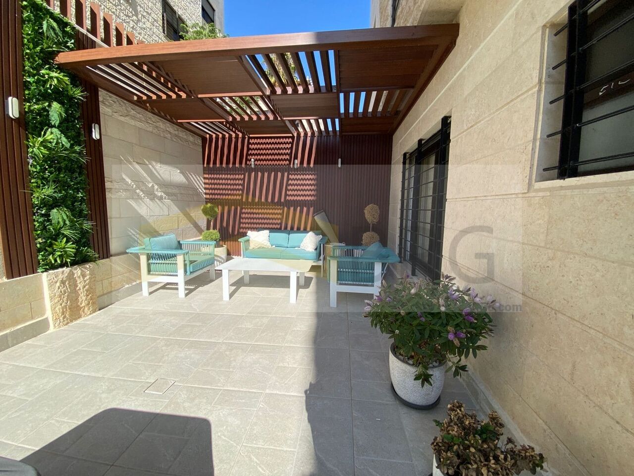 Abdoun, Apts/Flats Wanted, JOD 16000/year,  Furnished,  2 BR,  Abdoun. Your Private Garden Escape Awaits. ✨
