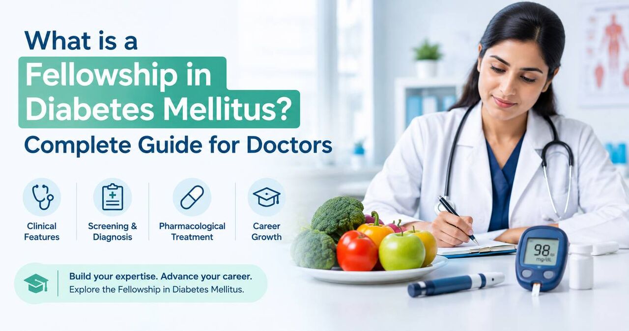 Noida, Education, Fellowship In Diabetes Mellitus: Course Details