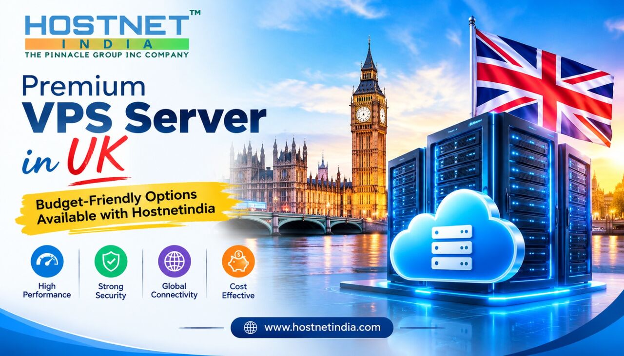London, Technical, Premium VPS Server In UK - Budget-Friendly Options Available With Hostnetindia