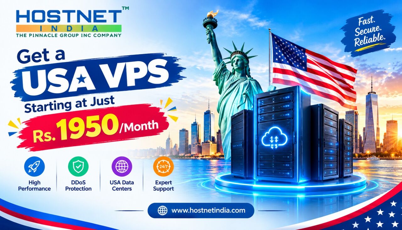 New York, Technical, Get A USA VPS Starting At Just Rs. 1950/Month