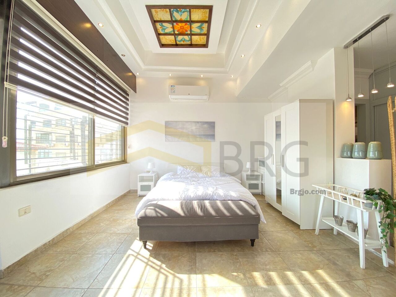 Amman, Apts/Flats Wanted, JOD 8000/year,  Furnished,  1 BR,  Deir Ghbar. Where Elevated Living Meets Breathtaking Views. ✨
