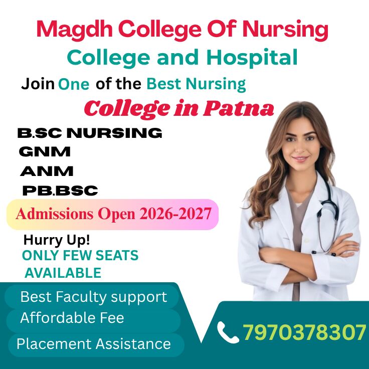 Mumbai, Education, Nursing College In Bihar - Magdh Nursing, Pharmacy  College In Patna  7970378307