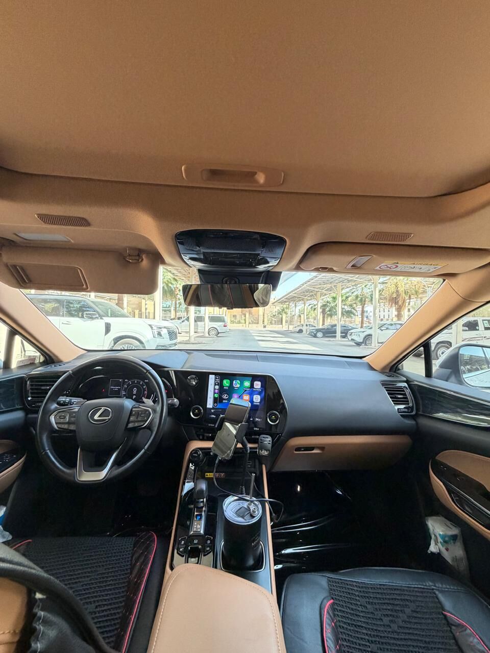 Riyadh, Vehicles, Cars & Trucks , SAR 189000,  Lexus NX350,  2025,  Automatic,  22500 KM,  Lexus NX 350 White - Full Option, Under Warranty - Agency Maintained
