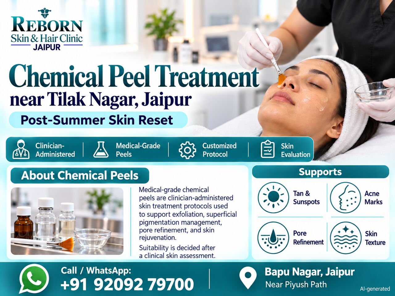 Jaipur, Health & Beauty Items, INR 2000,  Chemical Peel Treatment For Residents Near Tilak Nagar, Jaipur