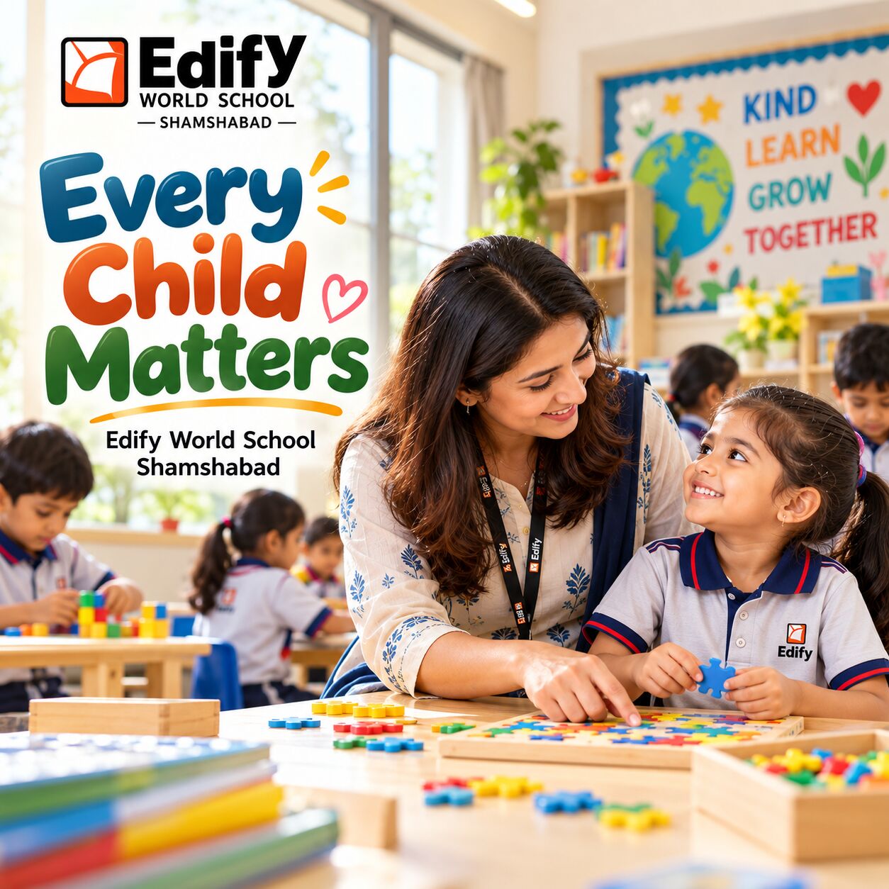 Kurnool, Lessons Offered, Private School In Shamshabad | Edify World School