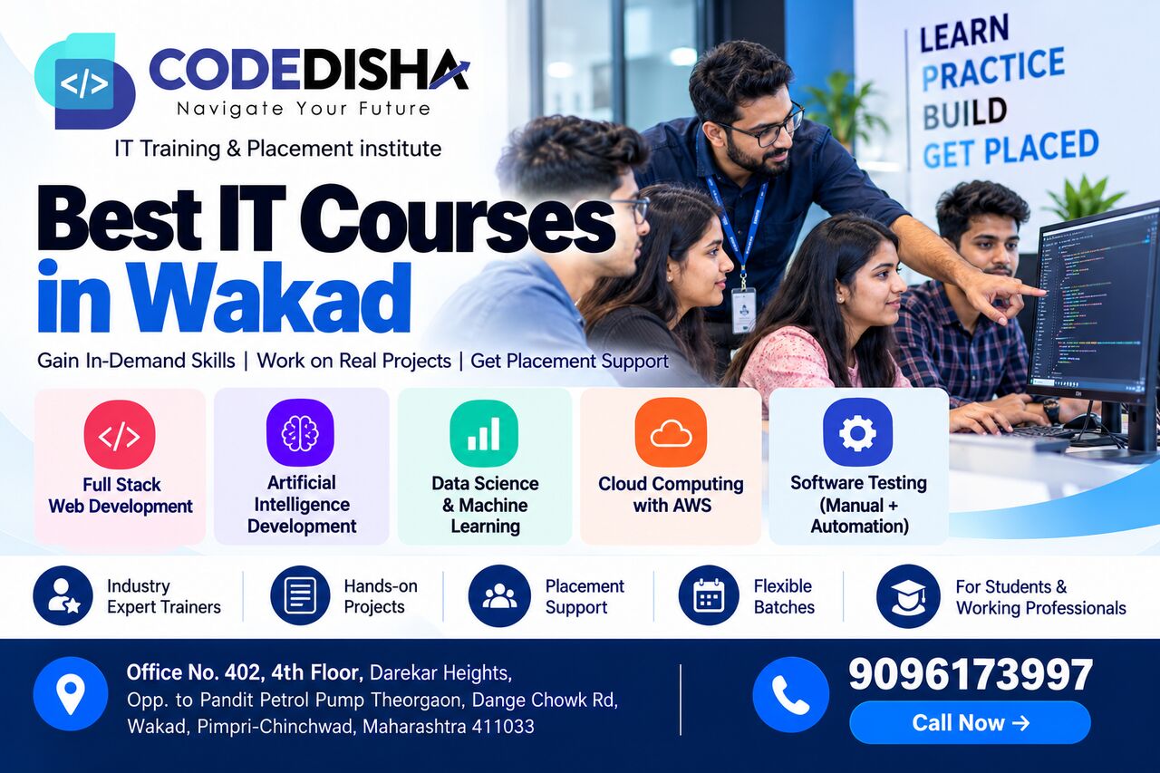 Pune, Education, Explore The Best IT Courses In Wakad For Career Growth