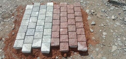 Faridabad, Materials, INR 23,  Red Granite Quartzite Cobblestone In Delhi NCR 9311658285