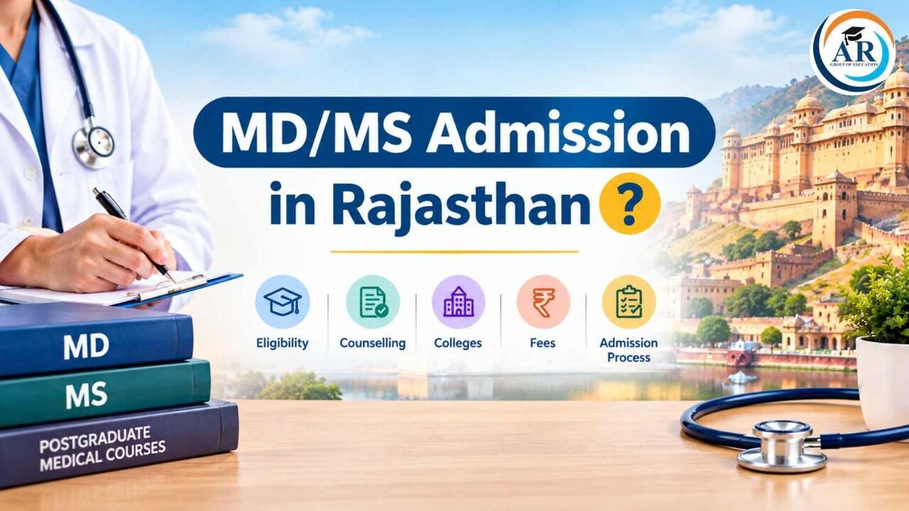 Jaipur, Education, MD/MS Admission In Rajasthan 2026: Eligibility, Fees & Counselling