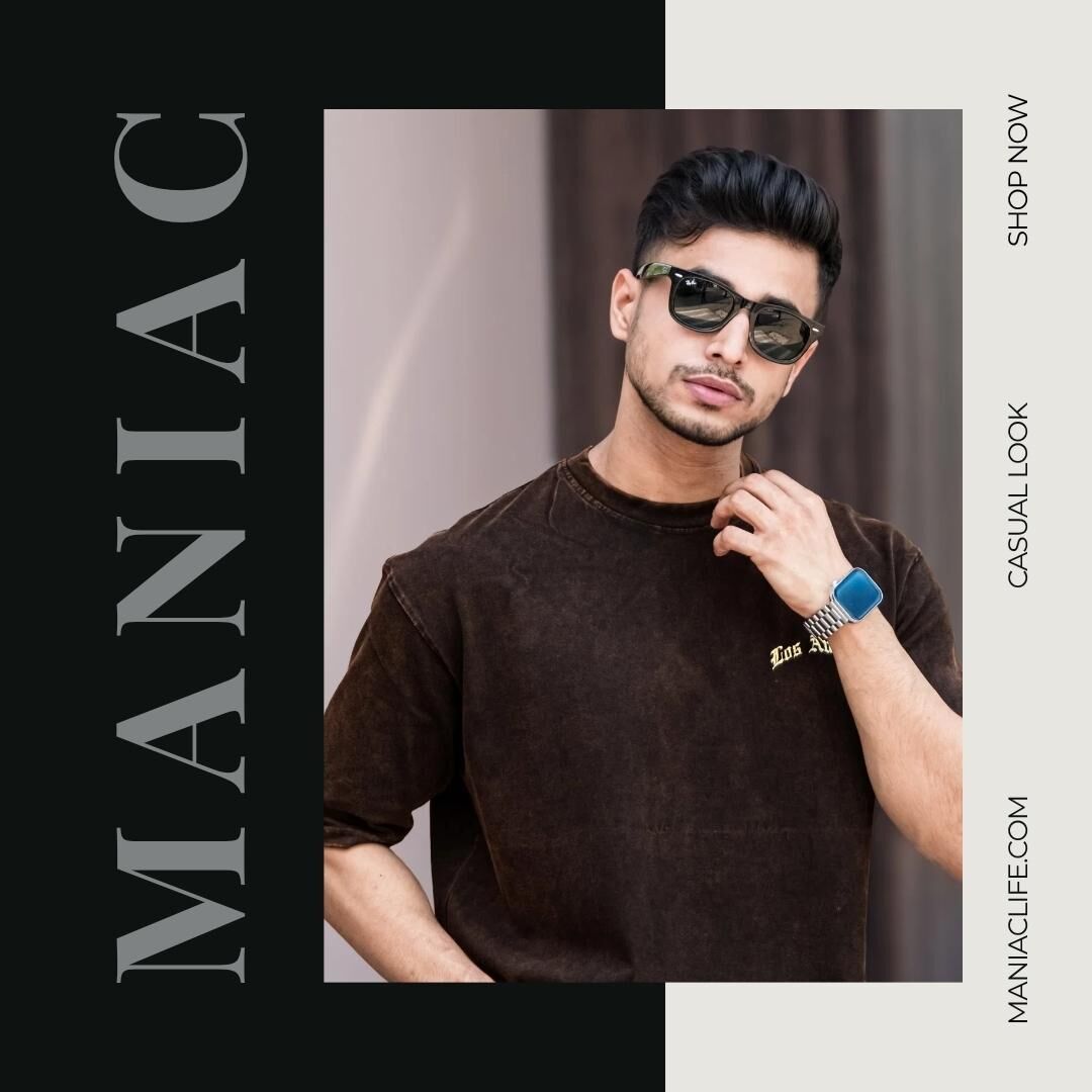 Bangalore, Clothing & Accessories, INR 799,  Half Sleeve T-Shirts For Men  Trendy Styles By ManiacLife