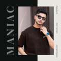 INR 799,  Half Sleeve T-Shirts For Men  Trendy Styles By ManiacLife