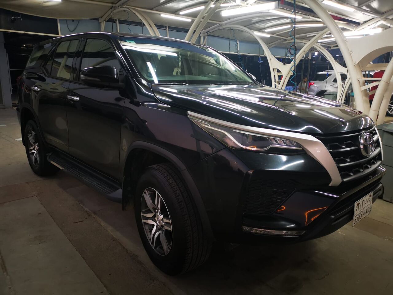 Riyadh, Vehicles, Cars & Trucks , SAR 83,  Toyota Fortuner,  2021,  Automatic,  180 KM,  2nd Owner- Excellent Condition - Royal Black Color