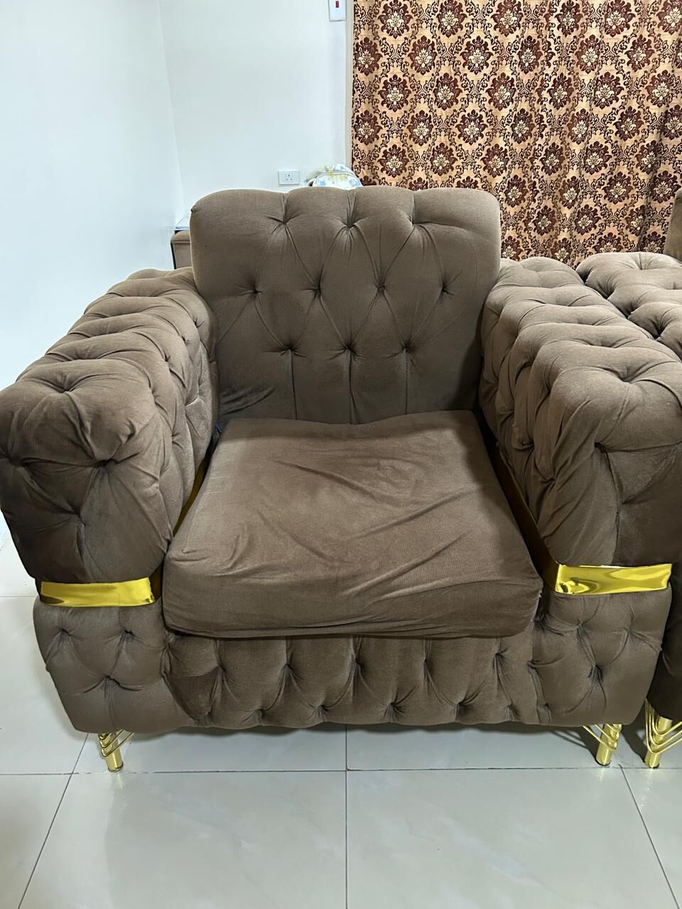 Al Rehab, Furniture, SAR 2150,  LED With Trolley, 7-Seater Sofa Set & Kids Doll Home