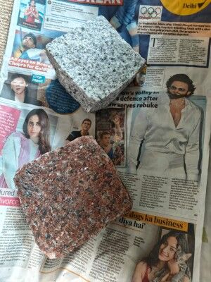 Faridabad, Materials, INR 23,  Top Red Granite Cobblestone Supplier In Delhi NCR 9311658285