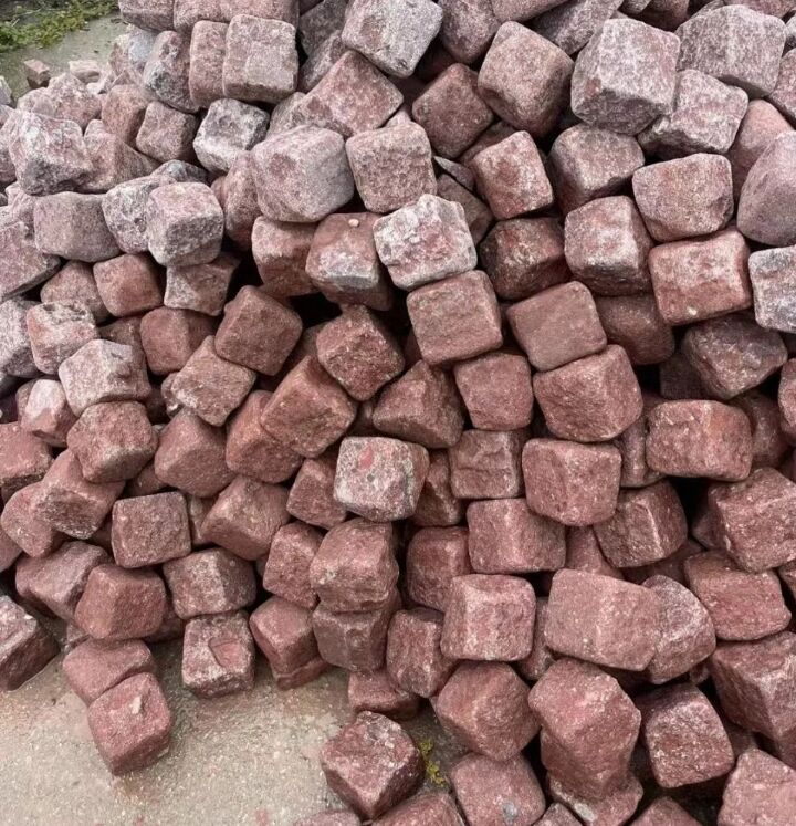 Faridabad, Materials, INR 23,  Contractor Exteriors Red Granite Cobblestone In Delhi NCR 9311658285