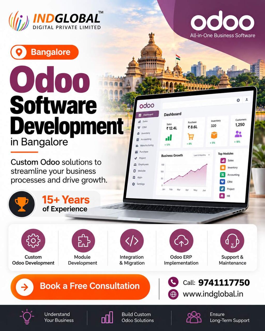 Bangalore, Software Development, Odoo Software Development In Bangalore