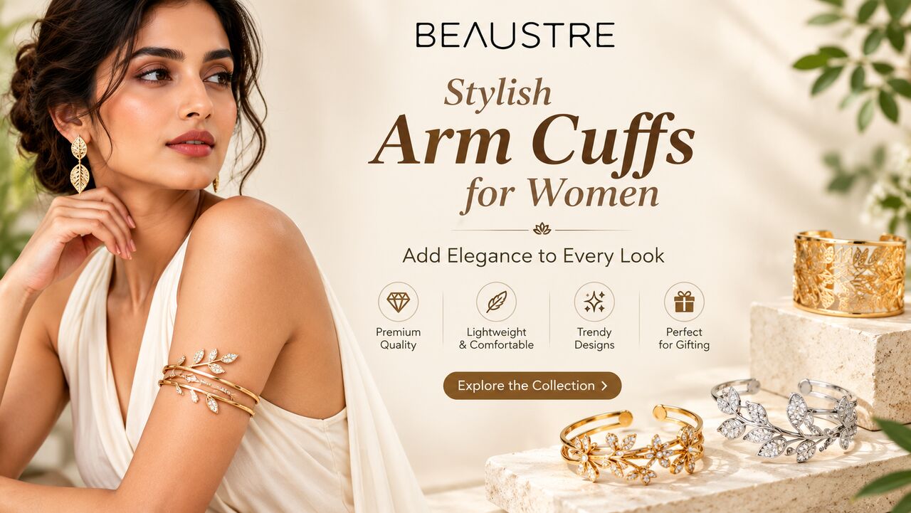 Mumbai, Jewelry, INR 599,  Premium Armcuffs For Women | Elegant & Timeless Jewellery