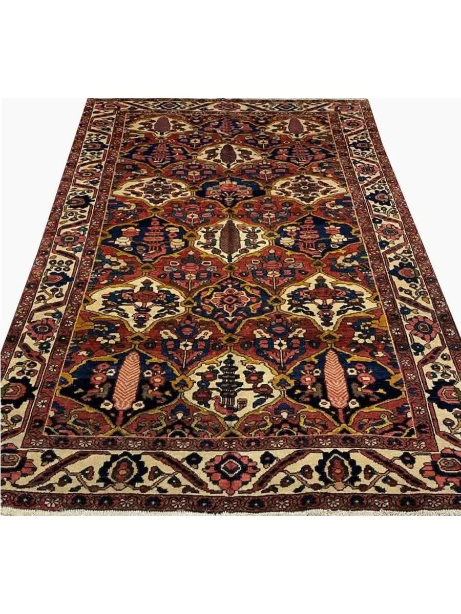 New York, Furniture, USD 4300,  7x10 Antique Persian Bakhtiari Area Rug In DFW TX