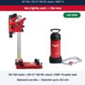 SAR 5000,  Hilti DD 160 Core Drill Set With Stand, DWP 10 And Bits - Like New