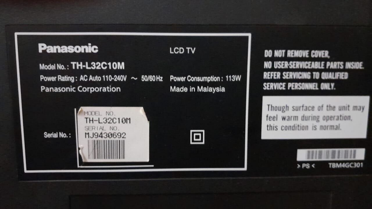 Jubail, Electronics, SAR 100,  PANASONIC LCD TV 32"
