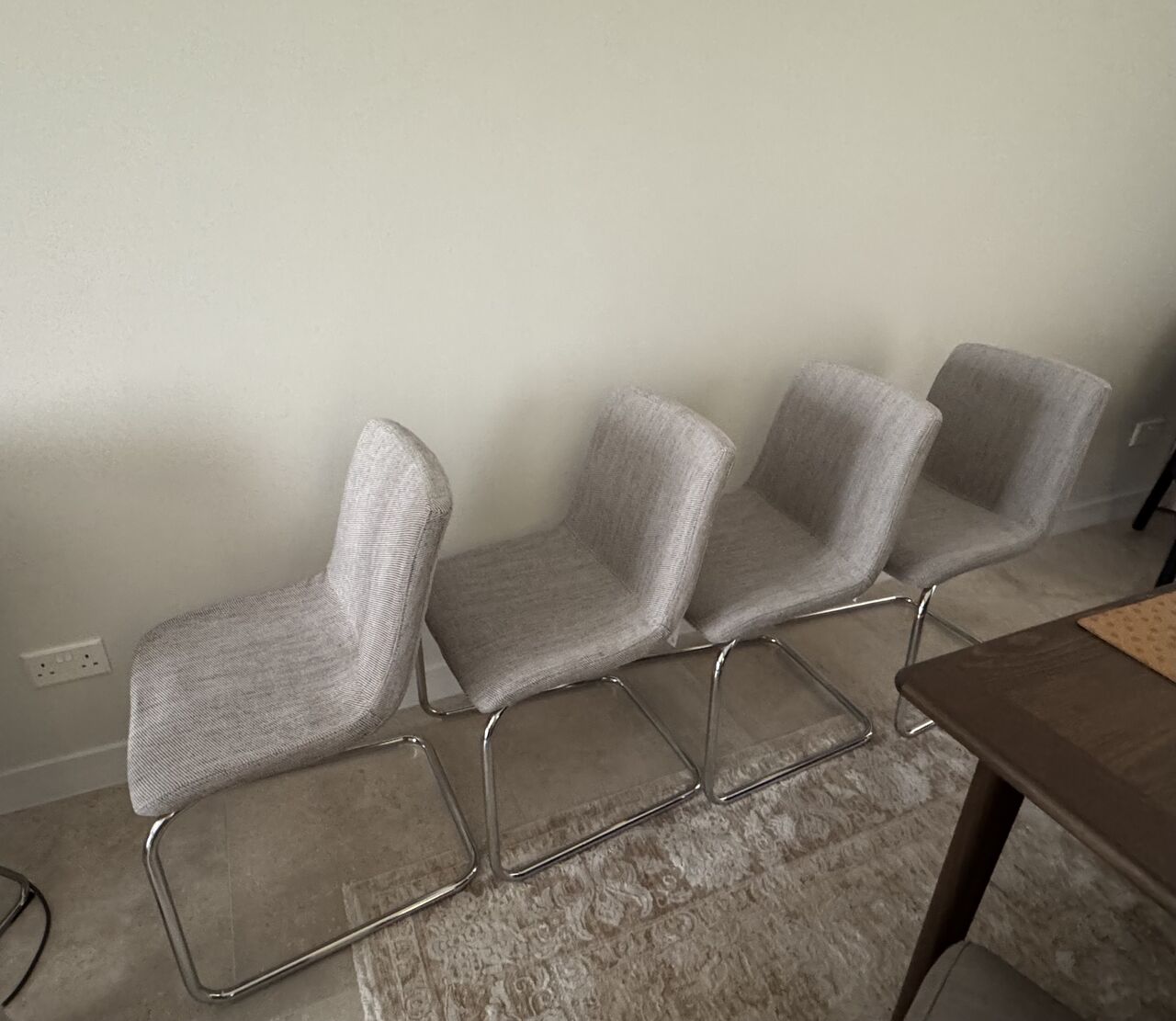 Manama, Furniture, BHD 72,  IKEA LUSTEBO Chairs &ndash; Set Of 4 &ndash; Brand New