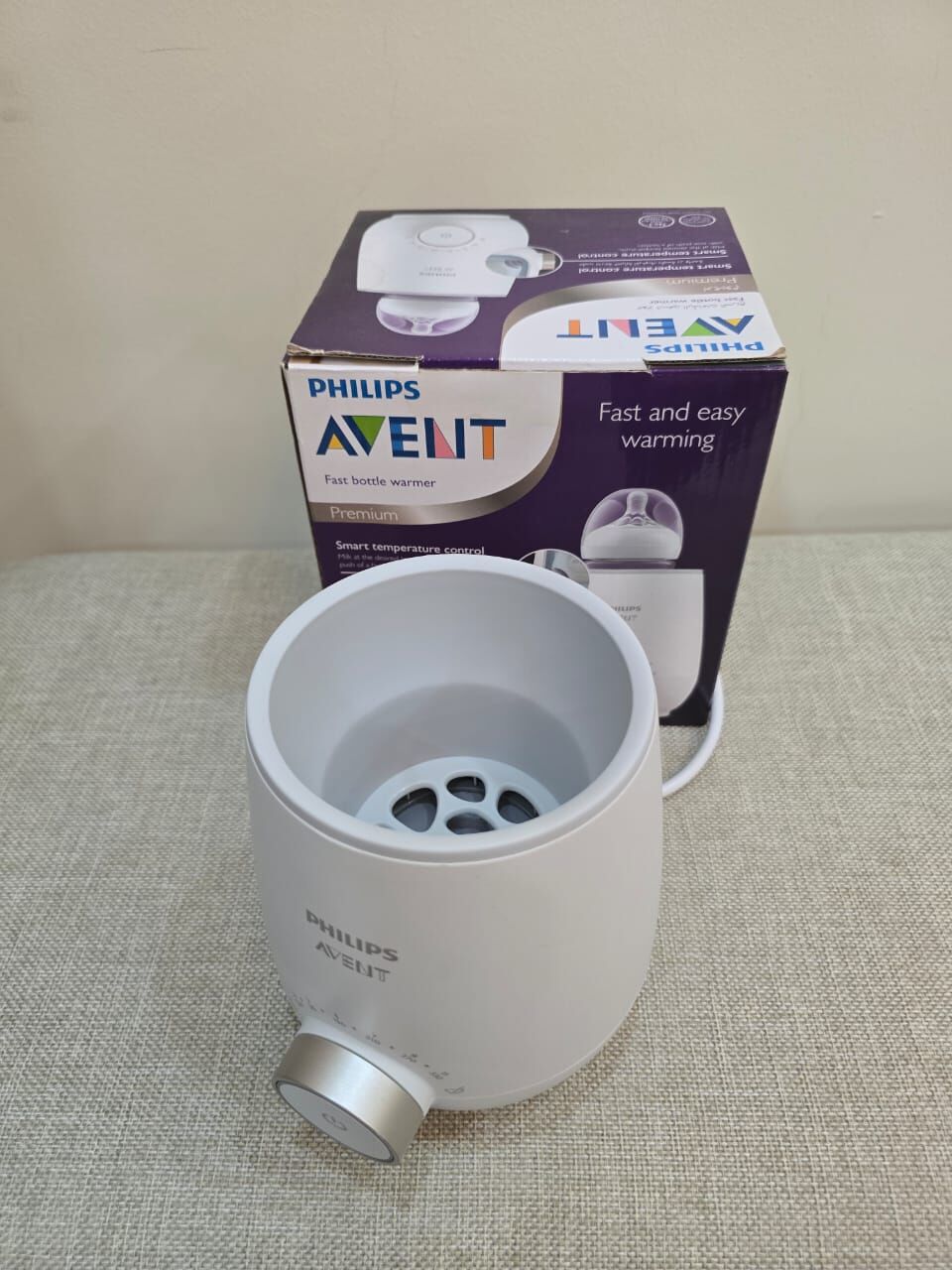 Jeddah, Baby & Kid Stuff, SAR 175,  Philips Fast Bottle Warmer With Smart Temperature Control:  Premium Model. Like New