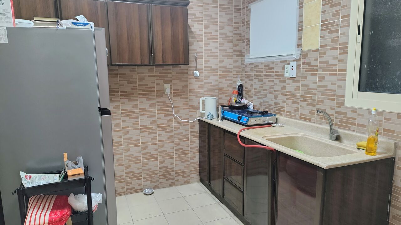 Al Khobar Al Shamalia, Rooms for Rent, SAR 1000/month,  Unfurnished Room With Personal Washroom In 2BHK Flat (AC Installed)