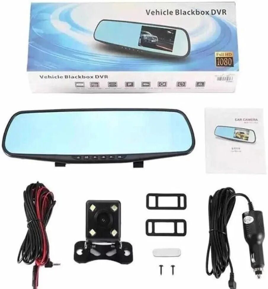 Manama, Auto Parts, BHD 14,  Vehicle Blackbox DVR Rearview Mirror Dash Camera