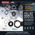 THB 99999,  FULL GASKET SET WITH OIL SEALS 09-711238 FOR POLARIS SNOWMOBILE