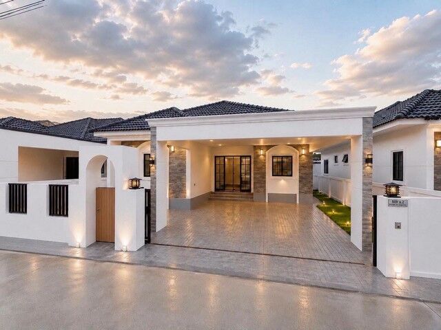 Bangkok, Real Estate For Sale, THB 2500000,  3 BR,  50 Sq. Feet,  บ้านเดี่ยวสร้างใหม่ ฟังก์ชันครบ พ