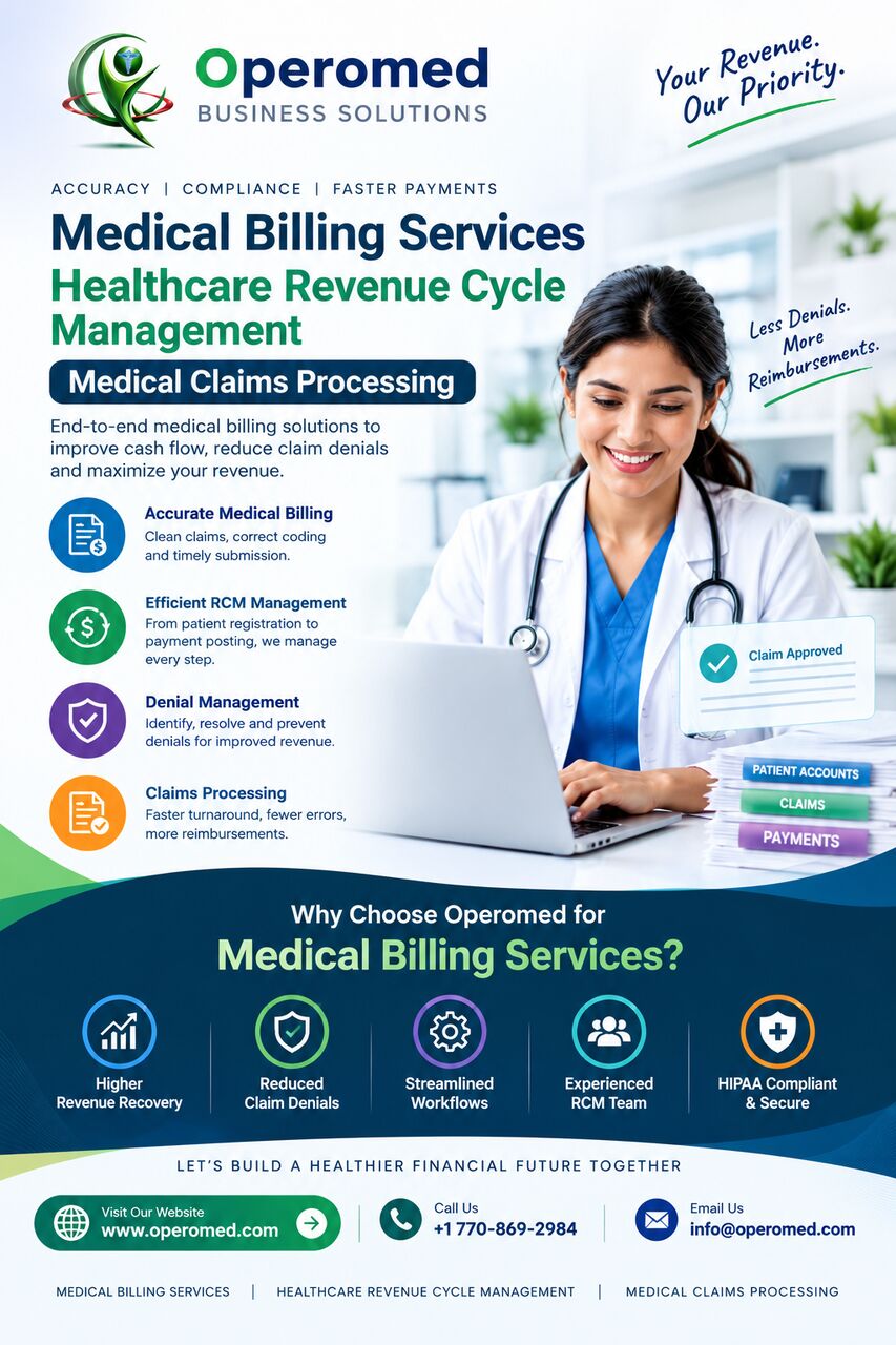 New York, Health, Medical Billing Services | Operomed Business Solutions