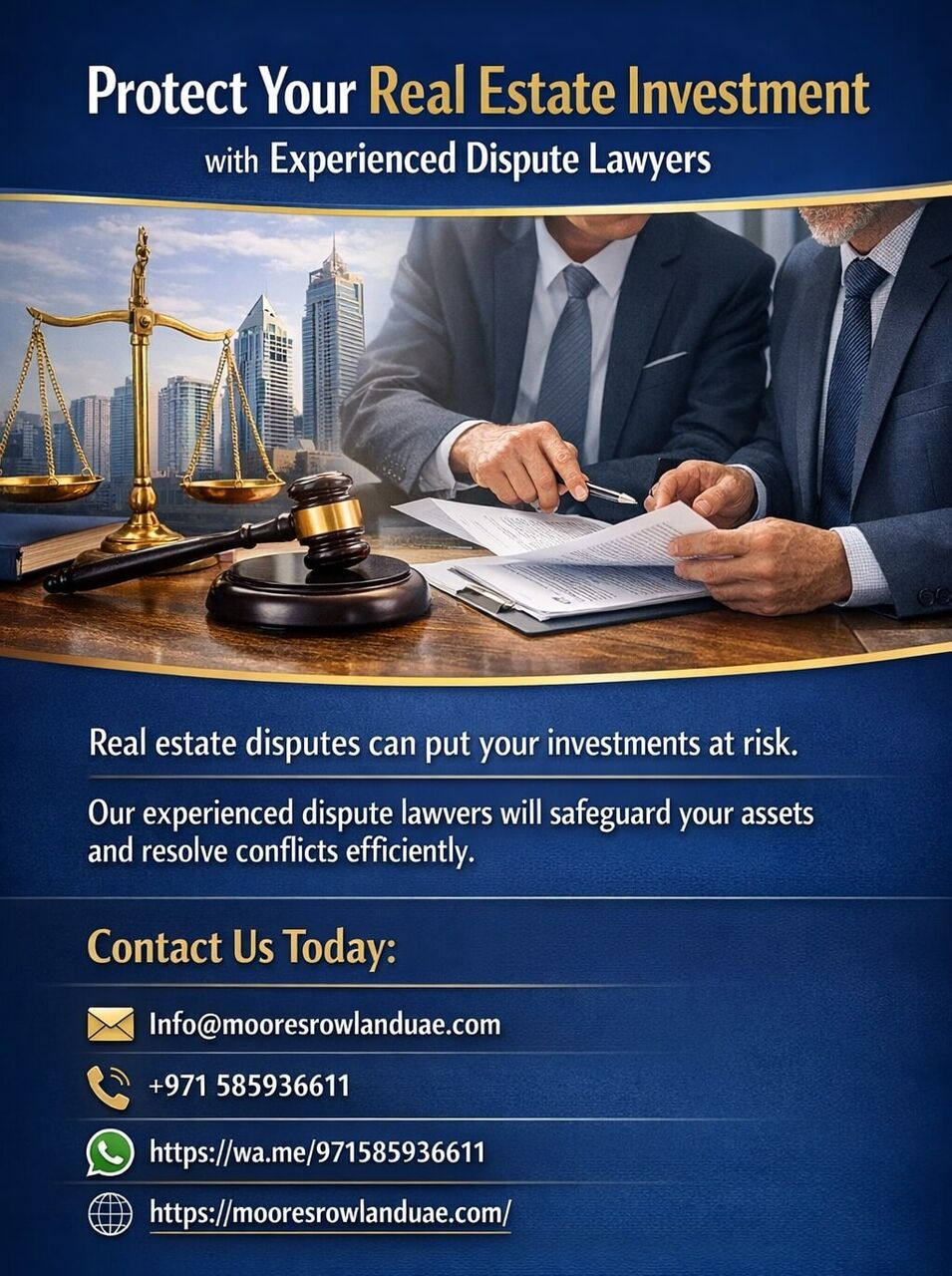 Deira, Legal, Dubai UAE Property Dispute Experts For Investors