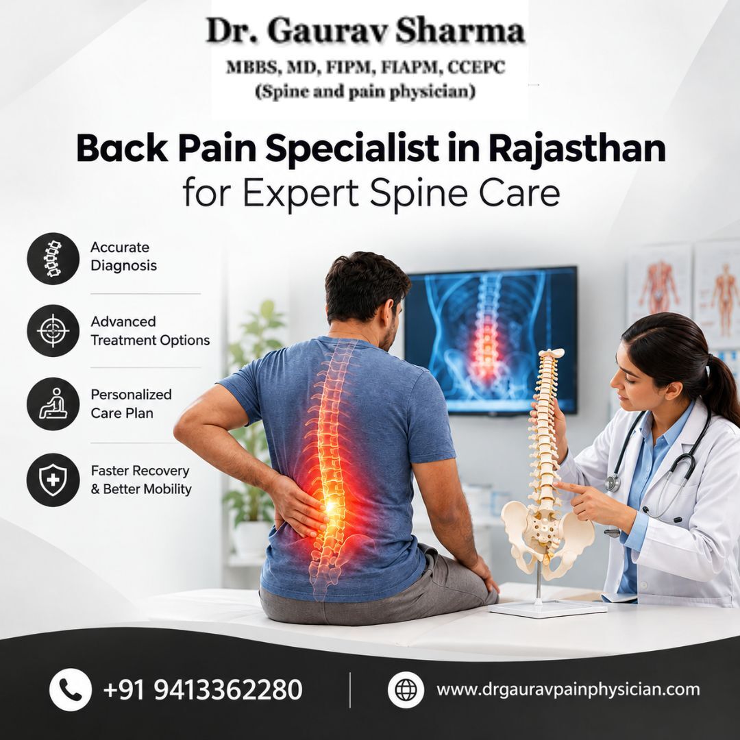 Jaipur, Health, Back Pain Specialist In Rajasthan For Expert Spine Care