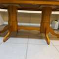 SAR 400,  URGENT SALE: Solid Wood Dining Table