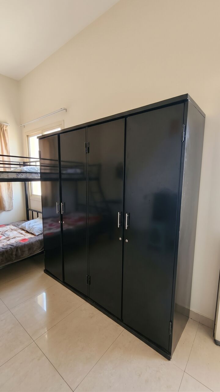 Manama, Furniture, BHD 65,  📣 FOR SALE: Heavy-Duty Custom Iron Wardrobe - Ideal For Staff & Workers Accommodation 📣
