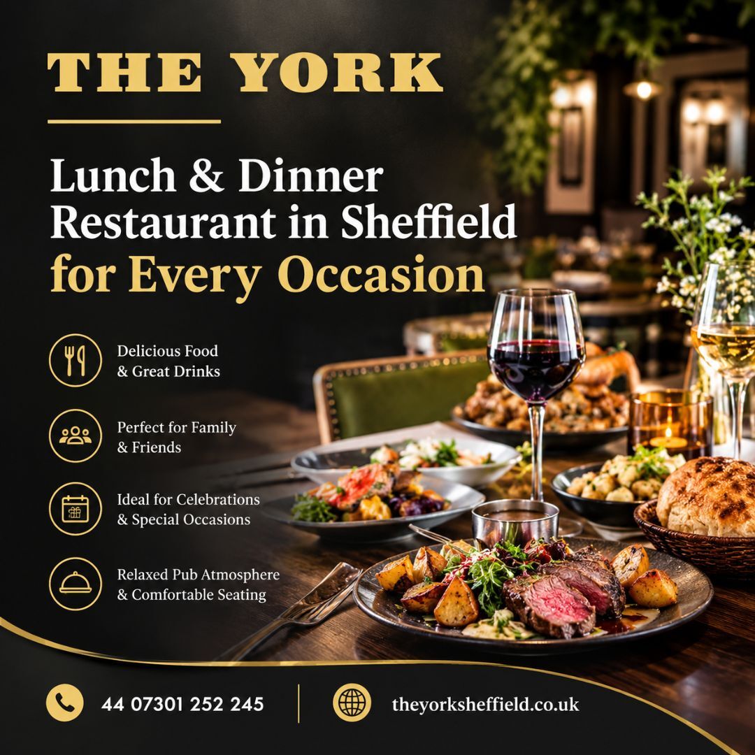 London, Food & Drink, Lunch & Dinner Restaurant In Sheffield For Every Occasion