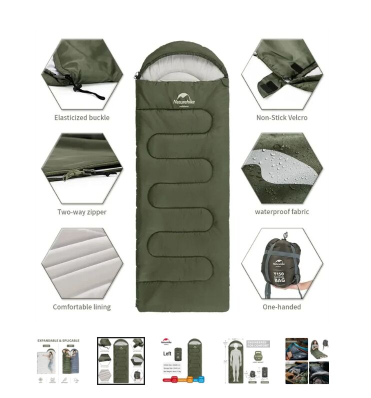New York, Sporting Goods, USD 79,  Sleeping Bags For Camping &ndash; Trekker Essentials